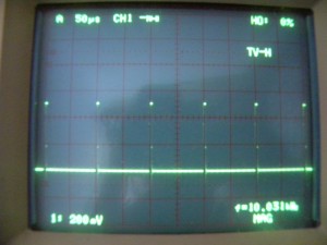 DH74HC04出力波形