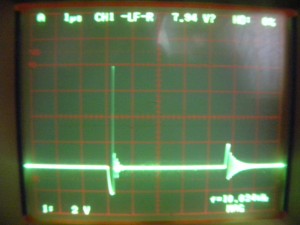 デサルフェーターのリンギング波形拡大